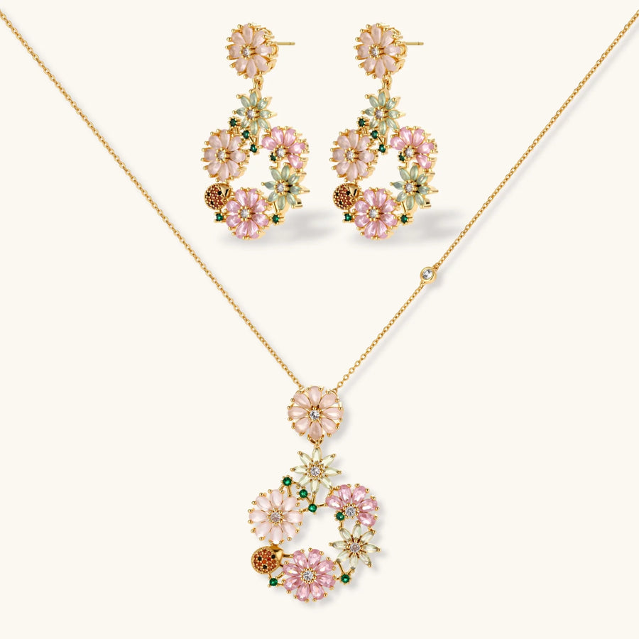 Blooming Garden Schmuckset (2-teilig)