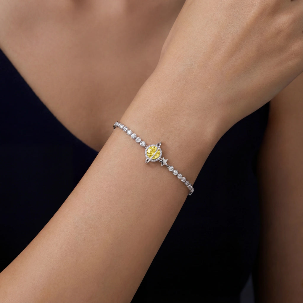 Stellar Dreams Moissanit-Armband