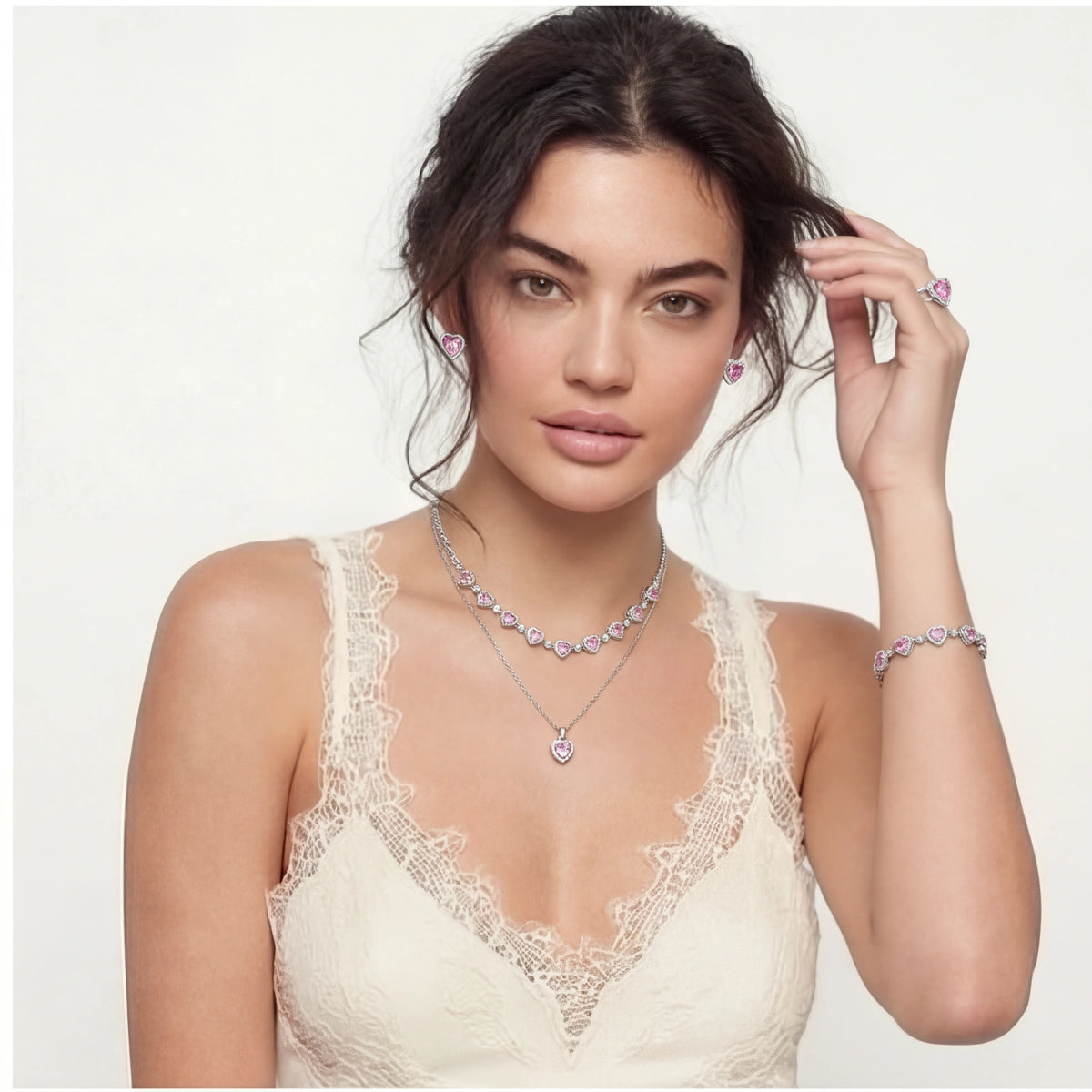 Romance Herz-Schmuckset