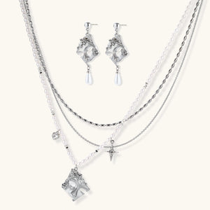 Masquerade Schmuckset (2-teilig)