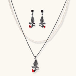 Raven Rose Gothic-Set (2-teilig)