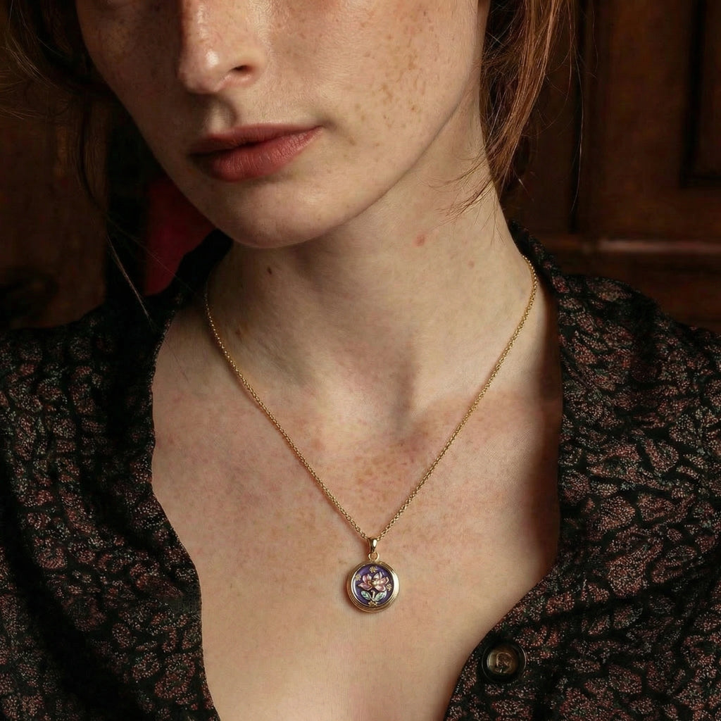 Blossom Dream Emaille-Kette