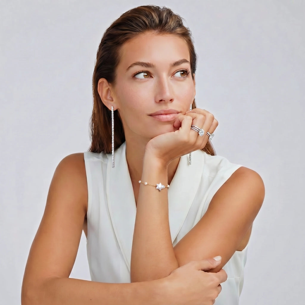Pearl Harmony Armband Vermeil