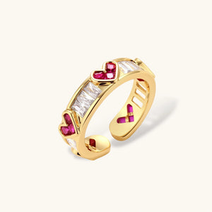 Love & Logic Ring Gold