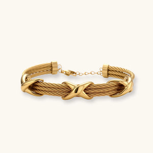 Cross Knot Armreif